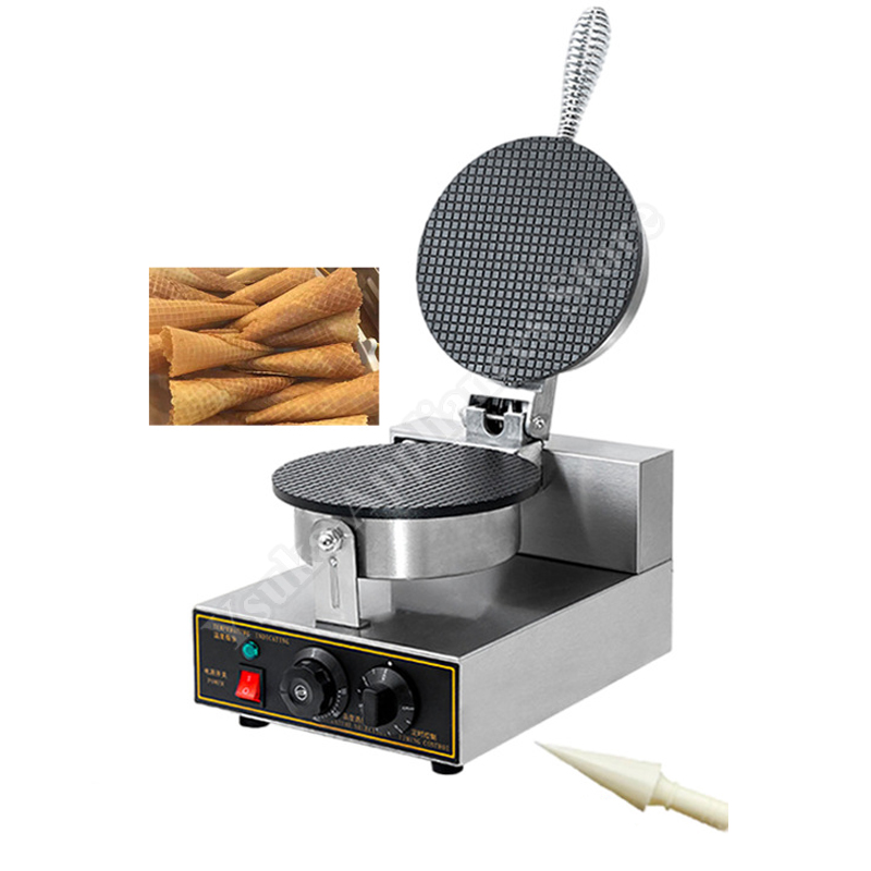Egg Waffle Pan - Máquina Comercial de Fazer Casquinhas de