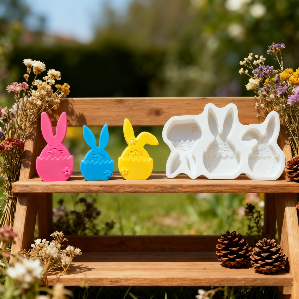 Bunny Cake Mold - Diy decoração de páscoa resina coelho