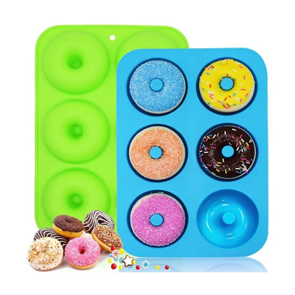Donut Mold Silicone - Novo Molde de Silicone para Donuts