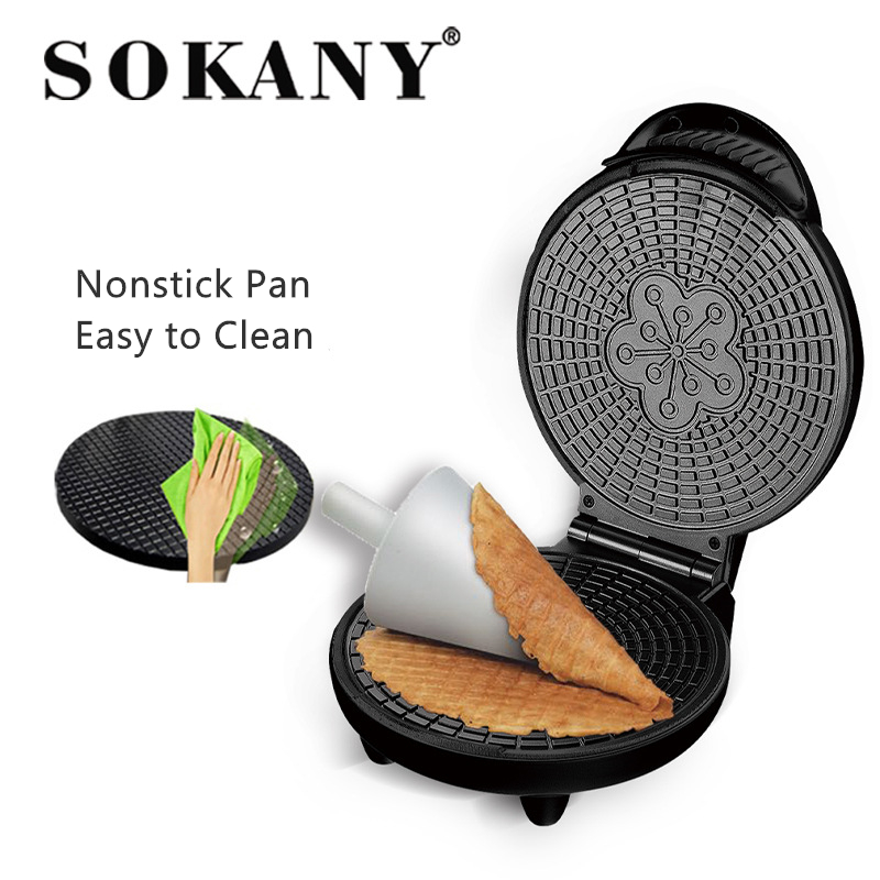 Fabricante elétrico do rolo do - Egg Waffle Pan avaliação e preço