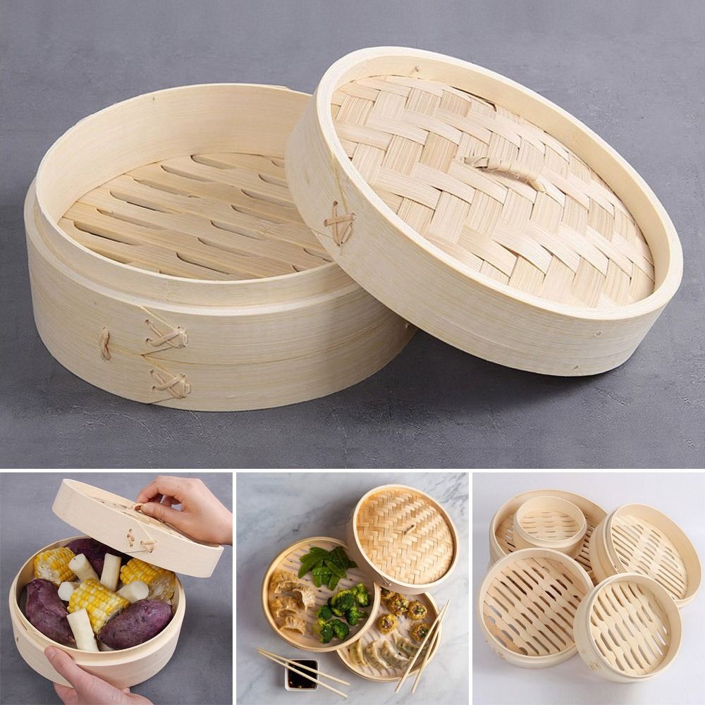 Cesto de Bambu para Cozinhar a - Bao Steamer Bamboo avaliação e preço