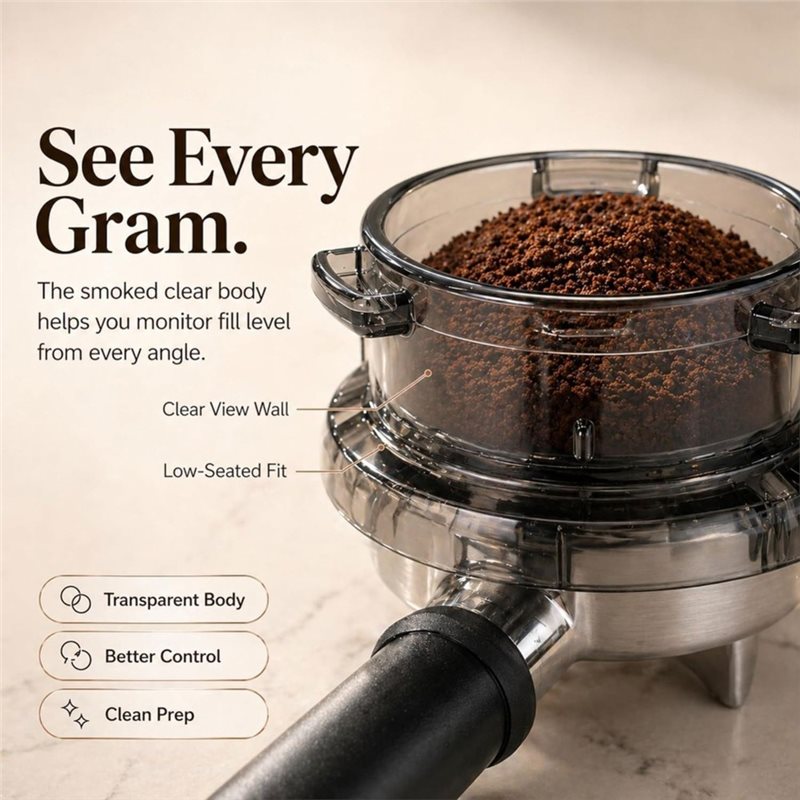 Promoção! Funil de dosagem com - Breville Espresso Barista Touch avaliação e preço