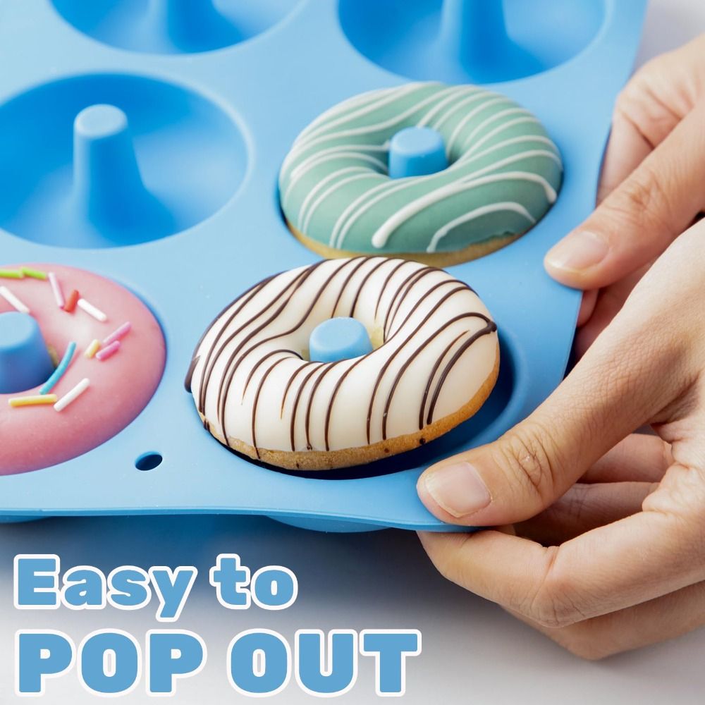 Novo Molde de Silicone para Do - Donut Mold Silicone avaliação e preço