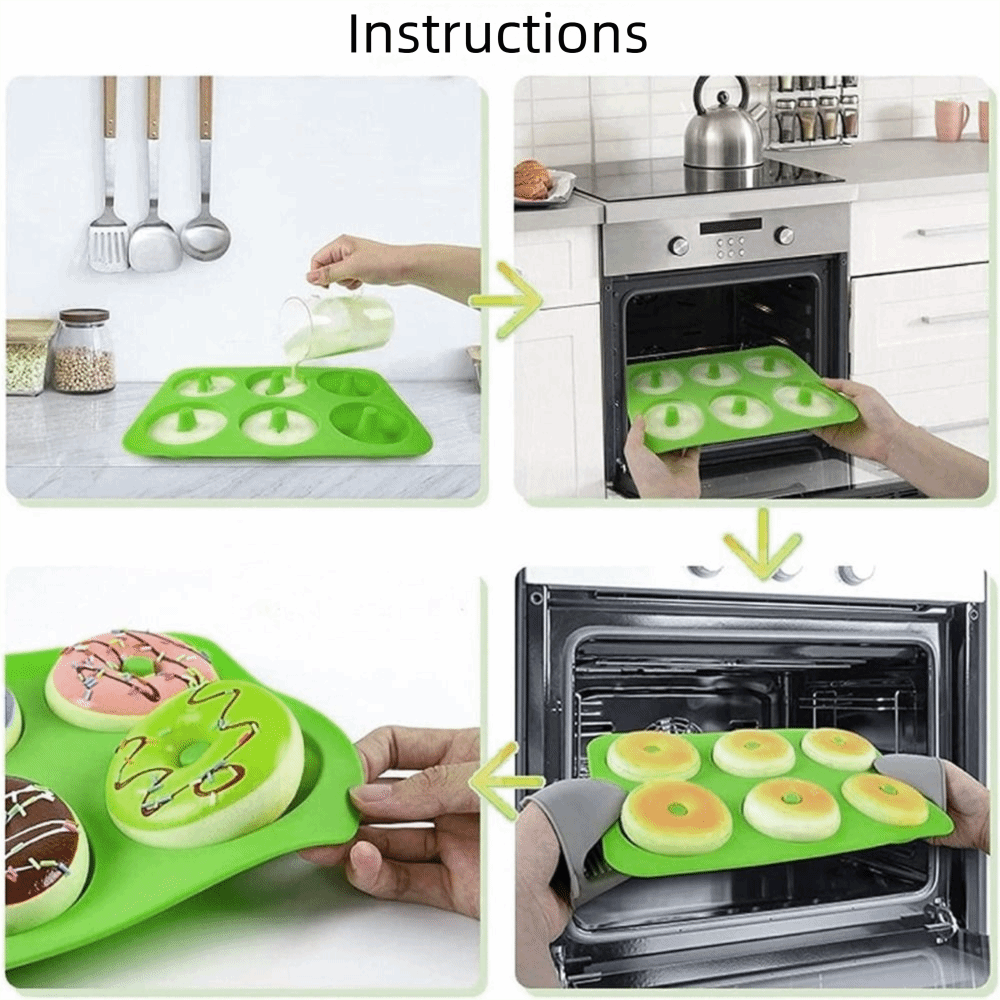 Novo Molde de Silicone para Do - Donut Mold Silicone avaliação e preço